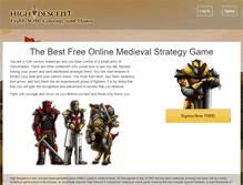 Tablet Screenshot of highdescent.com